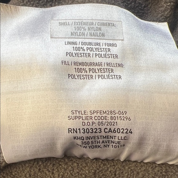 Like New! SPYDER Women's L BOUNDLESS LONG Insulated Hooded Gray Puffer Jacket XL - Picture 13 of 15